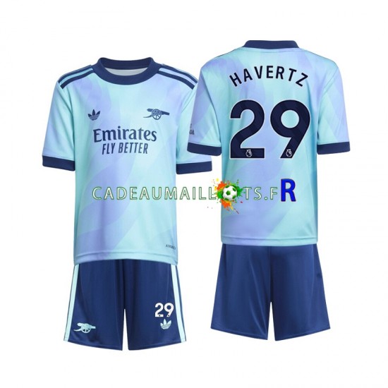 Arsenal Maillot avec flocage Havertz 29 3ème 2024-2025 ,Tenue Enfant MC