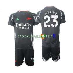 Arsenal Maillot avec flocage Merino 23 Extérieur 2024-2025 ,Tenue Enfant MC