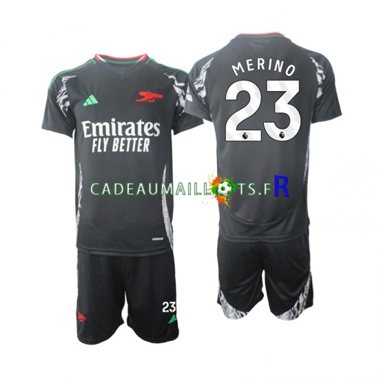 Arsenal Maillot avec flocage Merino 23 Extérieur 2024-2025 ,Tenue Enfant MC