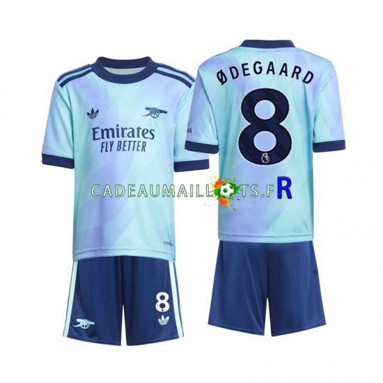 Arsenal Maillot avec flocage Odegaard 8 3ème 2024-2025 ,Tenue Enfant MC