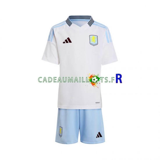 Aston Villa Maillot avec flocage Extérieur 2024-2025 ,Tenue Enfant MC