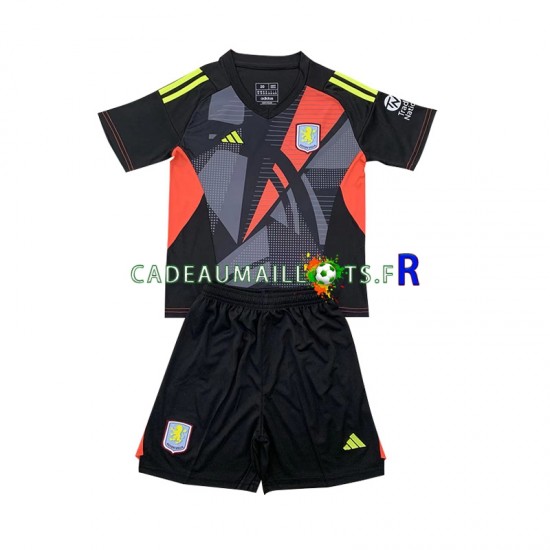 Aston Villa Maillot avec flocage Gardien Extérieur 2024-2025 ,Tenue Enfant MC