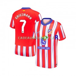 Atlético Madrid Maillot avec flocage Antoine Griezmann 7 Domicile 2024-2025 ,Homme MC