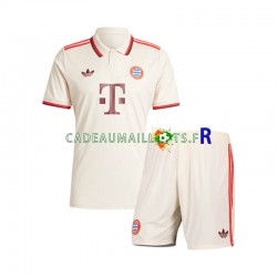 Bayern Munich Maillot avec flocage 3ème 2024-2025 ,Tenue Enfant MC