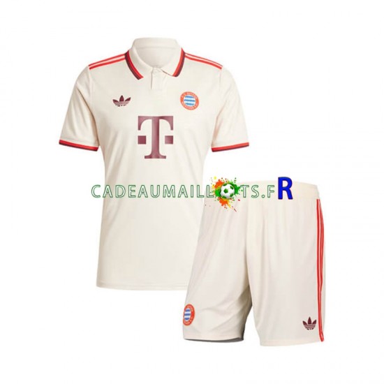 Bayern Munich Maillot avec flocage 3ème 2024-2025 ,Tenue Enfant MC