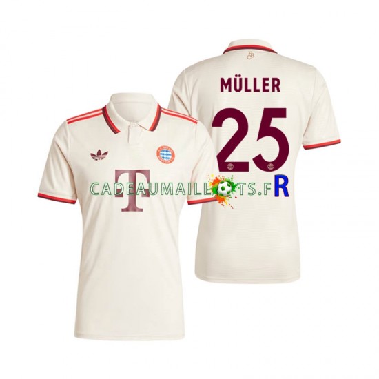 Bayern Munich Maillot avec flocage Muller 25 3ème 2024-2025 ,Homme MC