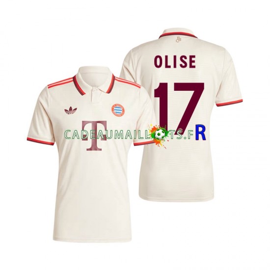 Bayern Munich Maillot avec flocage Olise 17 3ème 2024-2025 ,Homme MC