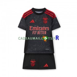 Benfica Maillot avec flocage Extérieur 2024-2025 ,Tenue Enfant MC