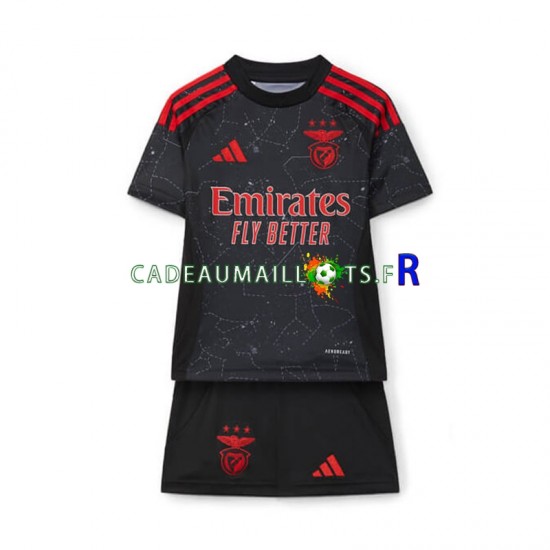 Benfica Maillot avec flocage Extérieur 2024-2025 ,Tenue Enfant MC