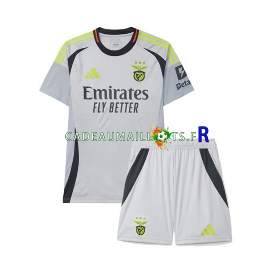 Benfica Maillot avec flocage 3ème 2024-2025 ,Tenue Enfant MC