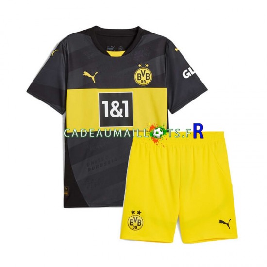 Borussia Dortmund Maillot avec flocage Extérieur 2024-2025 ,Tenue Enfant MC