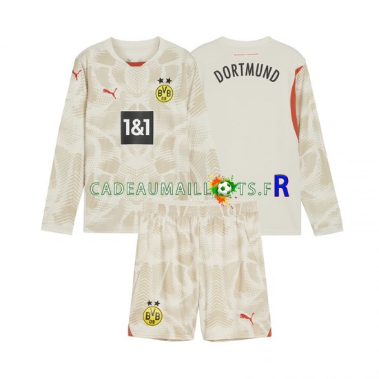 Borussia Dortmund Maillot avec flocage Gardien Domicile 2024-2025 ,Tenue Enfant ML