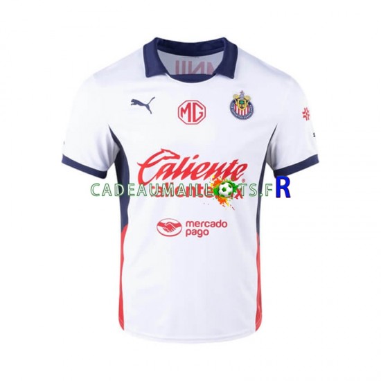 Deportivo Guadalajara Maillot avec flocage Extérieur 2024-2025 ,Homme MC