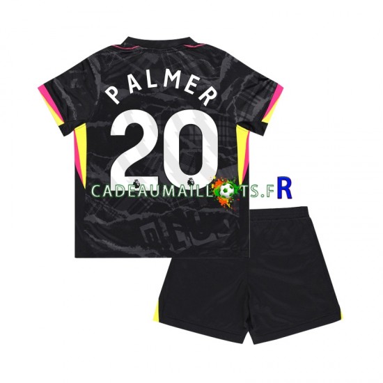 Chelsea Maillot avec flocage Cole Palmer 20 3ème 2024-2025 ,Tenue Enfant MC