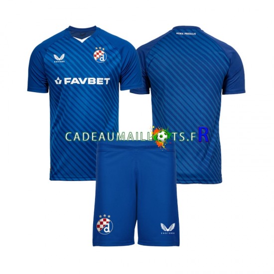 Dinamo Zagreb Maillot avec flocage Domicile 2024-2025 ,Tenue Enfant MC