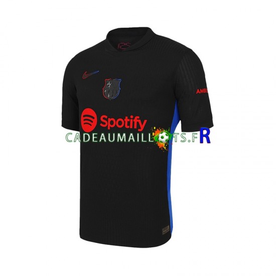 FC Barcelone Maillot avec flocage Extérieur 2024-2025 ,Homme MC