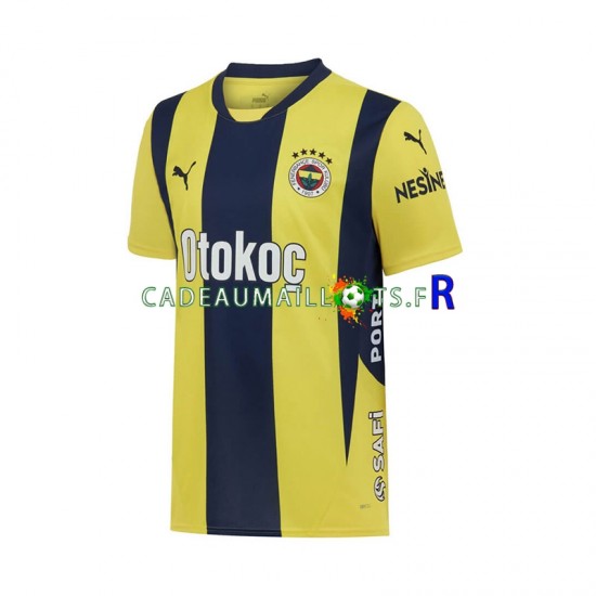 Maillot avec flocage Fenerbahce Domicile 2024-2025 ,Homme MC