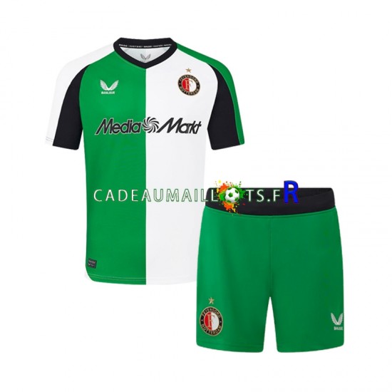 Feyenoord Rotterdam Maillot avec flocage 3ème 2024-2025 ,Tenue Enfant MC