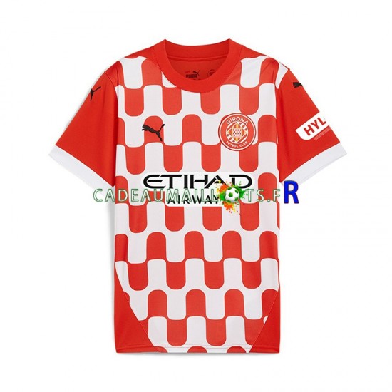 Maillot avec flocage Girona Domicile 2024-2025 ,Homme MC