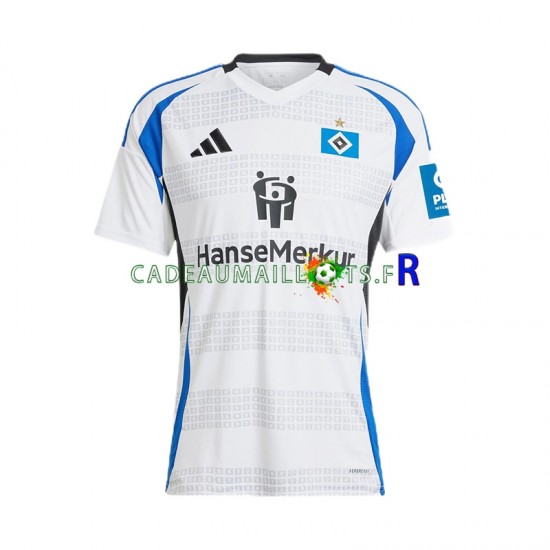 Hamburger SV Maillot avec flocage Domicile 2024-2025 ,Homme MC