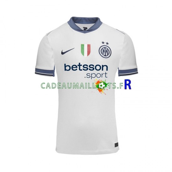 Inter Milan Maillot avec flocage Extérieur 2024-2025 ,Homme MC