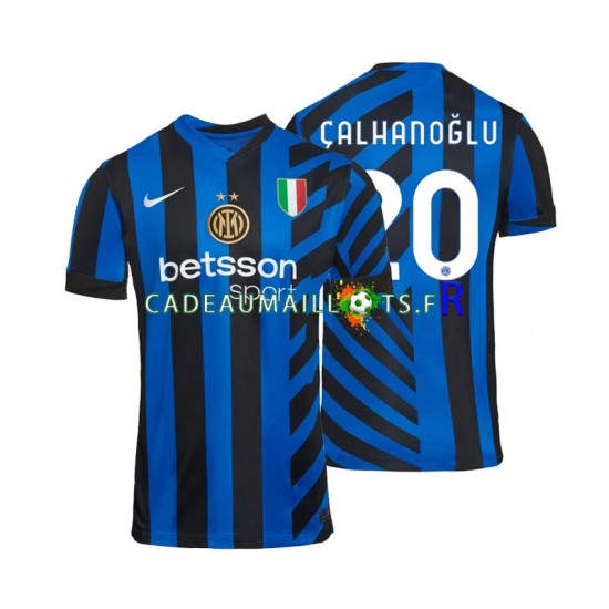 Inter Milan Maillot avec flocage Hakan Calhanoglu 20 Domicile 2024-2025 ,Homme MC