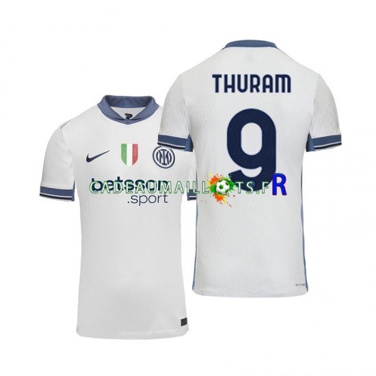 Inter Milan Maillot avec flocage Marcus Thuram 9 Extérieur 2024-2025 ,Homme MC