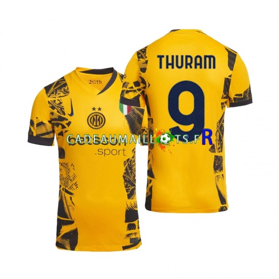 Inter Milan Maillot avec flocage Marcus Thuram 9 3ème 2024-2025 ,Homme MC