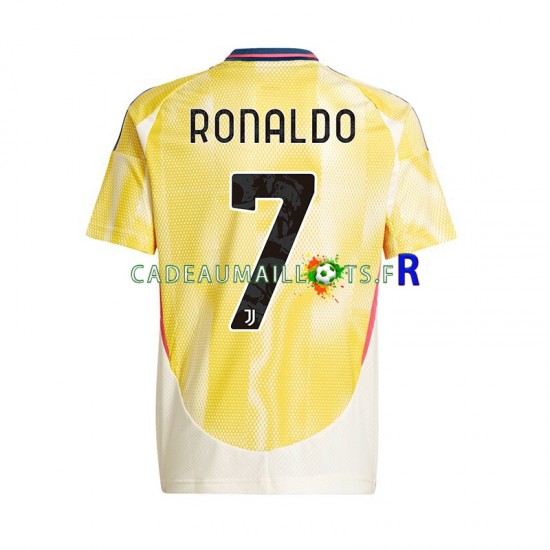 Juventus Maillot avec flocage Cristiano Ronaldo 7 Extérieur 2024-2025 ,Homme MC