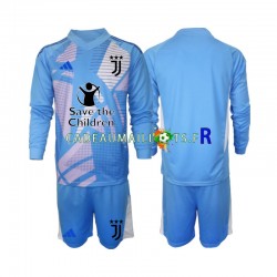 Juventus Maillot avec flocage Bleu Gardien Domicile 2024-2025 ,Tenue Enfant ML Juventus Maillot avec flocage Bleu Gardien Domicile 2024-2025 ,Tenue Enfant ML