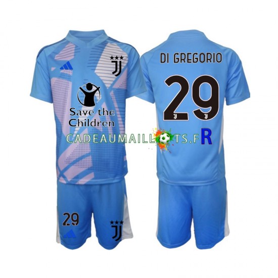 Juventus Maillot avec flocage Michele Di Gregorio 29 Gardien 4ème 2024-2025 ,Tenue Enfant MC