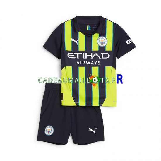 Manchester City Maillot avec flocage Extérieur 2024-2025 ,Tenue Enfant MC