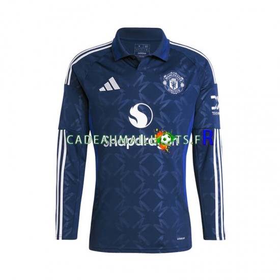 Manchester United Maillot avec flocage Extérieur 2024-2025 ,Homme ML