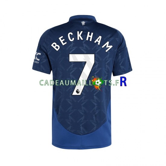 Manchester United Maillot avec flocage Beckham 7 Extérieur 2024-2025 ,Homme MC