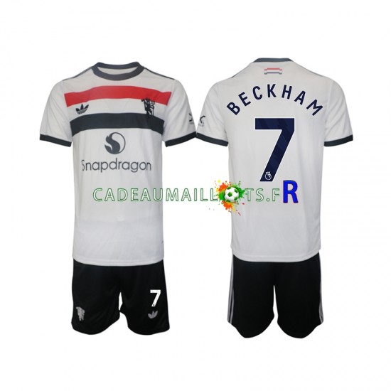 Manchester United Maillot avec flocage Beckham 7 3ème 2024-2025 ,Tenue Enfant MC