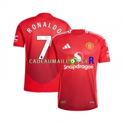 Manchester United Maillot avec flocage Cristiano Ronaldo 7 Domicile 2024-2025 ,Homme MC