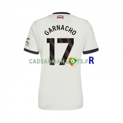 Manchester United Maillot avec flocage GARNACHO 17 3ème 2024-2025 ,Homme MC