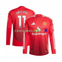 Manchester United Maillot avec flocage Rasmus Hojlund 11 Domicile 2024-2025 ,Homme ML Manchester United Maillot avec flocage Rasmus Hojlund 11 Domicile 2024-2025 ,Homme ML