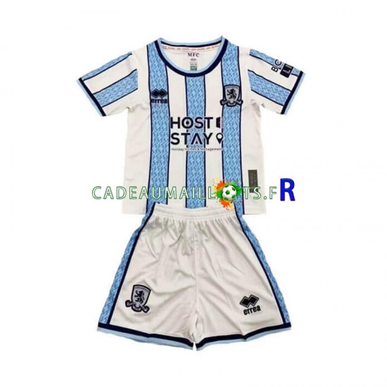 Middlesbrough Maillot avec flocage Extérieur 2024-2025 ,Tenue Enfant MC