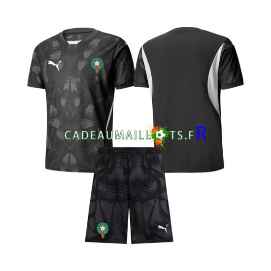 Maroc Maillot avec flocage Gardien 3ème 2024 ,Tenue Enfant MC