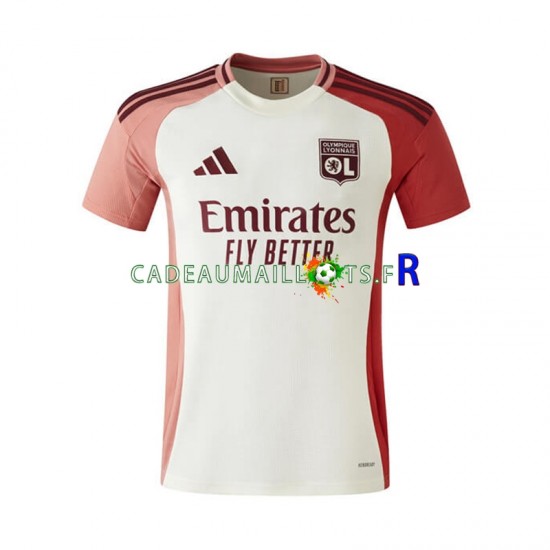 Olympique Lyonnais Maillot avec flocage 3ème 2024-2025 ,Homme MC