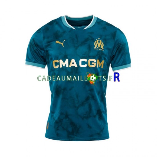 Olympique de Marseille Maillot avec flocage Extérieur 2024-2025 ,Homme MC