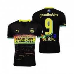 PSV Eindhoven Maillot avec flocage DE JONG 9 Extérieur 2024-2025 ,Homme MC