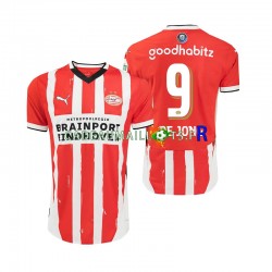 PSV Eindhoven Maillot avec flocage DE JONG 9 Domicile 2024-2025 ,Homme MC