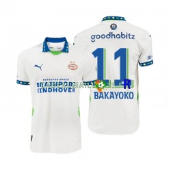 PSV Eindhoven Maillot avec flocage Johan Bakayoko 11 Extérieur 2024-2025 ,Homme MC