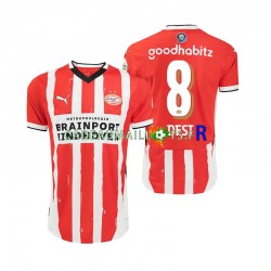 PSV Eindhoven Maillot avec flocage Sergino Dest 8 Domicile 2024-2025 ,Homme MC