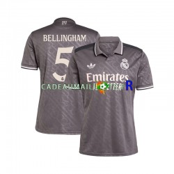 Real Madrid Maillot avec flocage BELLINGHAM 5 3ème 2024-2025 ,Homme MC