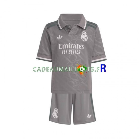 Real Madrid Maillot avec flocage 3ème 2024-2025 ,Tenue Enfant MC