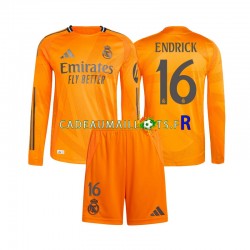 Real Madrid Maillot avec flocage Endrick 16 Extérieur 2024-2025 ,Tenue Enfant ML Real Madrid Maillot avec flocage Endrick 16 Extérieur 2024-2025 ,Tenue Enfant ML