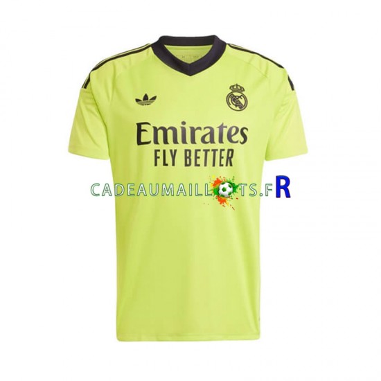 Real Madrid Maillot avec flocage Gardien 3ème 2024-2025 ,Homme MC